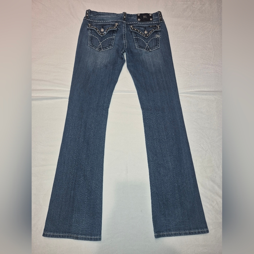 Miss Me Bootcut Jeans Size 29 X 34 - Picture 2 of 7